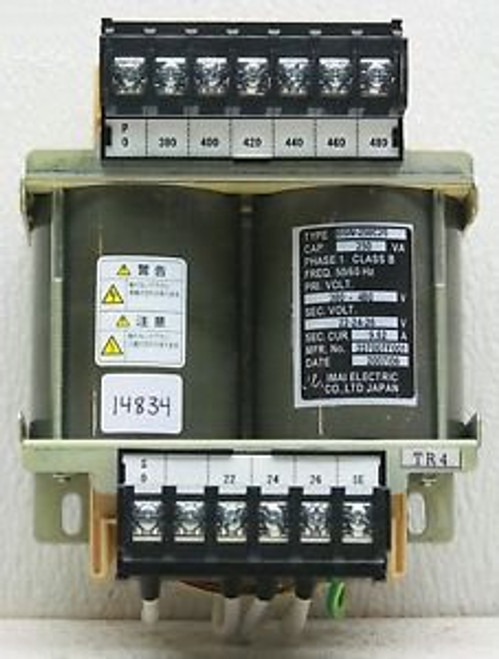 IMAI Electric Co. BSW-250C2S Transformer 250 VA