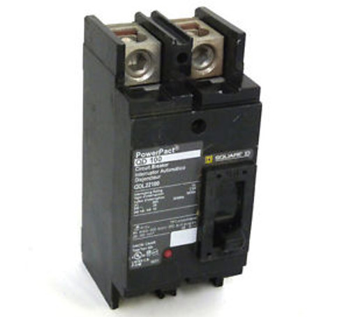 Square D QDL22100 100A 2-Pole 240V Circuit Breaker