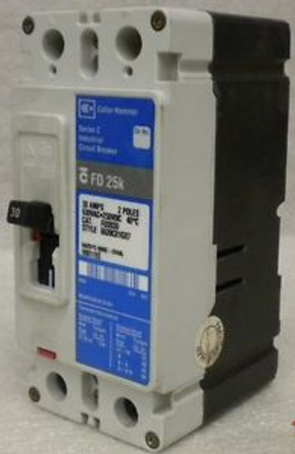 CUTLER HAMMER  FD2030 600 VAC  30 Amp  2 Pole CIRCUIT BREAKER