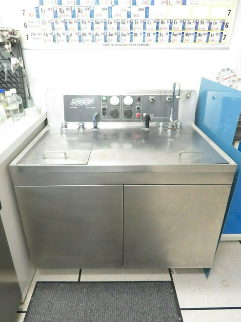 240 V Industrial Branson Ultrasonic Parts Cleaner Washer Sonogen Model H-100