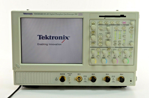 Tektronix TDS5054B-NV-AV 500MHz 5GS/s 4 Channel Oscilloscope W/Cover