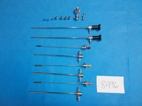 Gyrus Acmi Gold Cystoscope Set M3-30A Foroblique & M3-70A Lateral Telescope