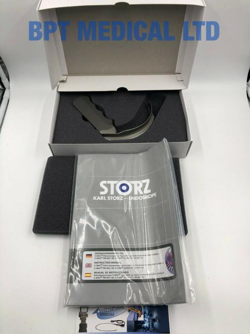 Karl Storz C-MAC 8401 HX Video Laryngoscope 8401HX NEW in box manual