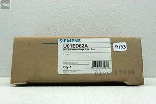 Siemens U01ED62A Undervoltage Trip 120V with Auxiliary Switch