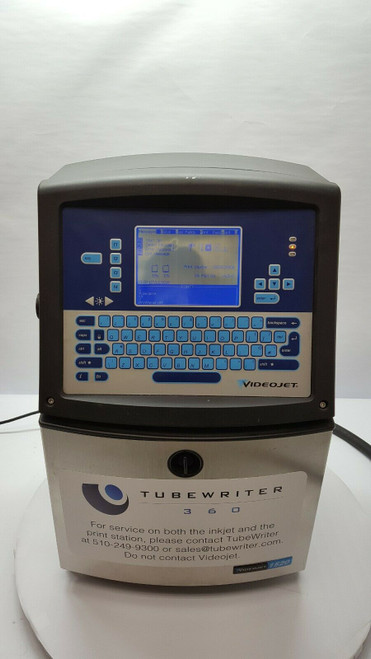 Tubewriter 360 Laboratory Labeling System With Videojet 1520 Industrial Printer