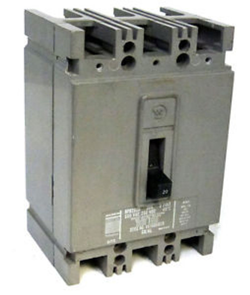 Westinghouse HFB2020 20A 2-Pole 600V Circuit Breaker 1 YEAR WARRANTY