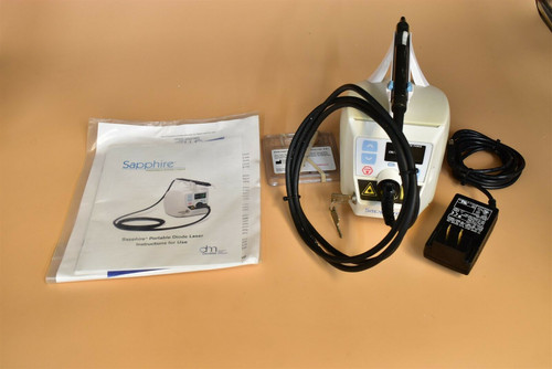 Sapphire Portable Diode Dental Laser Unit Oral Tissue Surgery Ablation System