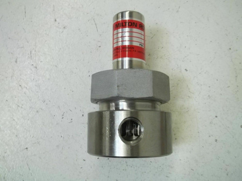 MILTRON ROY VS0831 SAFETY PRESSURE RELIEF VALVE 1/2"