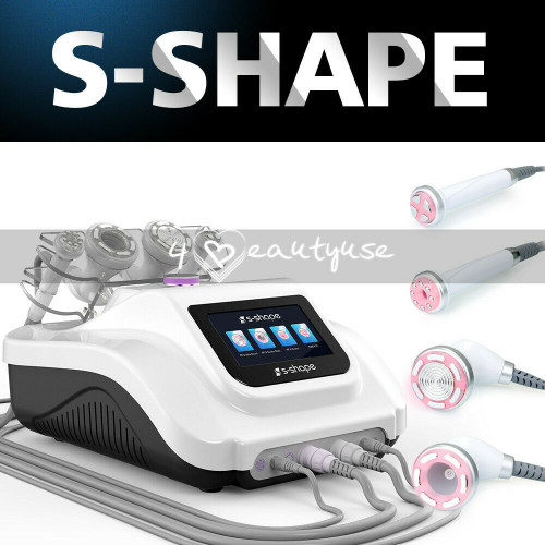 S-Shape Cavitation Radio Frequency Vacuum Ems &Rf Slimming Machine Unoisetion
