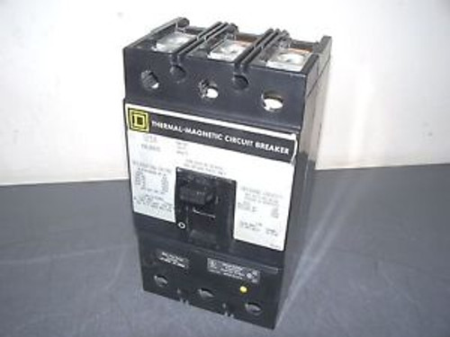 SQUARE D CIRCUIT BREAKER CAT KAL36125 125A/600V/3POLE