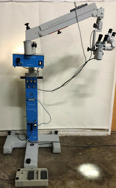 Zeiss Opmi 6-S Surgical Dual Microscope W/ S3 Universal Stand & Footswitch