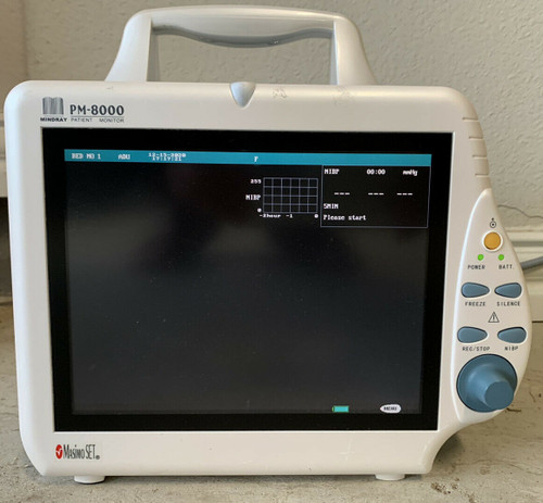 Mindray Pm-8000 Express Color Patient Monitor