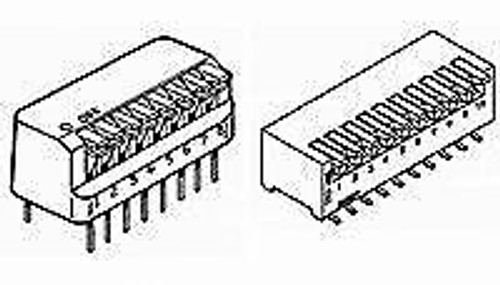 Dip Switches / Sip Switches Spst 8Pos R/A Piano T/H Dip Switch