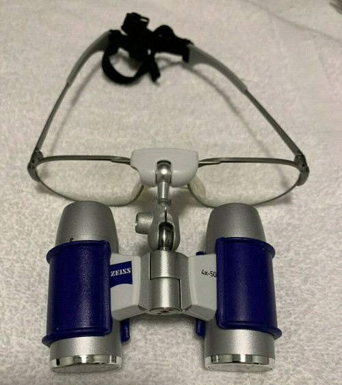 Zeiss Eyemag Dental Medical Binocular Loupes, New (4.0X/500Mm)