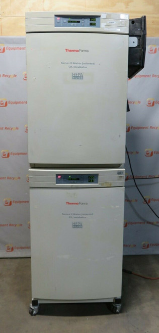 Thermo Forma 3851 Series Ii Water Jacketed Co2 Incubator Double Stack Hepa Ph 1