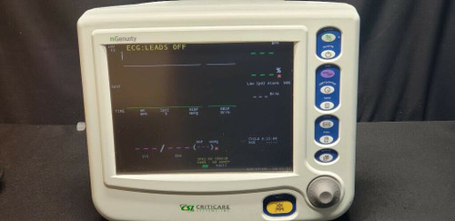 Criticare Ngenuity - Ecg. Spo2, Nibp, Temp, Printer - Biomed Tested