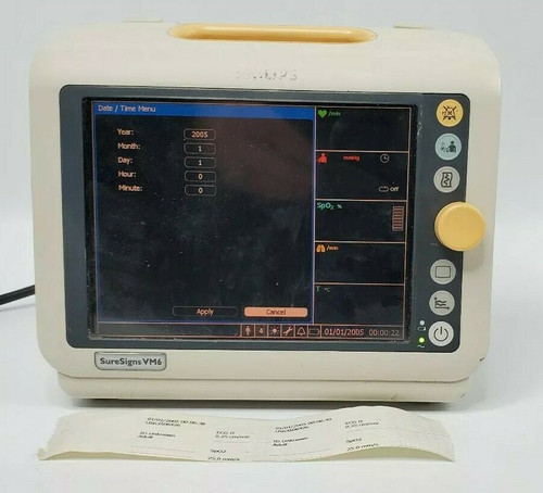 Philips Suresigns Vm6 Vitals Signs Patient Monitor #4