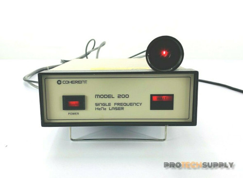 Coherent Model 200 Single Frequency Hene Laser With Warranty