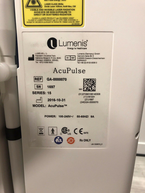 Acupulse Co2 Laser Lumenis