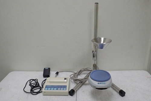 Laborie Flowstar Compact Digital Uroflowmeter W/ Flow Stand & Printer