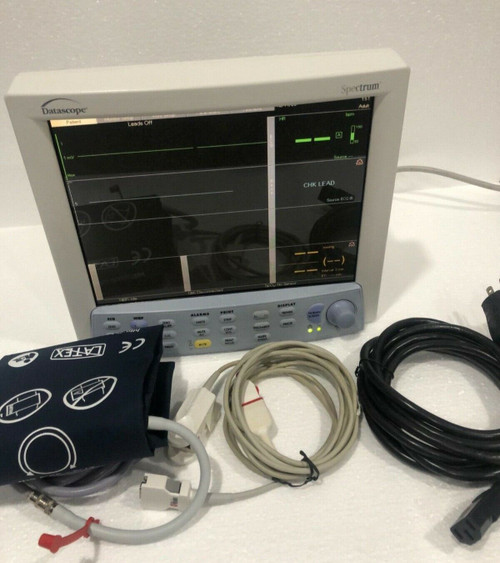 Mindray Datascope Spectrum Patient Monitor - Ecg, Spo2, Nibp, Temp, Printer