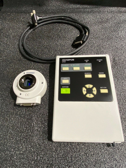 Olympus Dp20 Microscope Camera With Dp20-5 Control Box