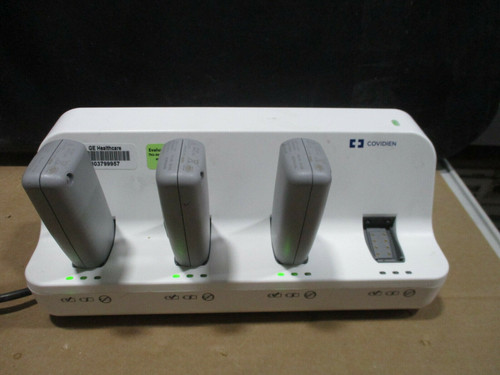 Covidien Sonicision Battery Charger With 3 Scb Batteries