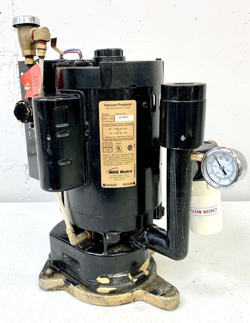 Matrx Dental Vacuum Pump Max 1000 1Hp Tested - Working