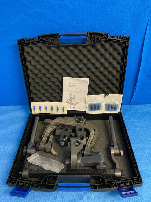 Doro Mayfield Pmi Radiolucent Headrest System W Pins & Case Cervical Spine Neuro