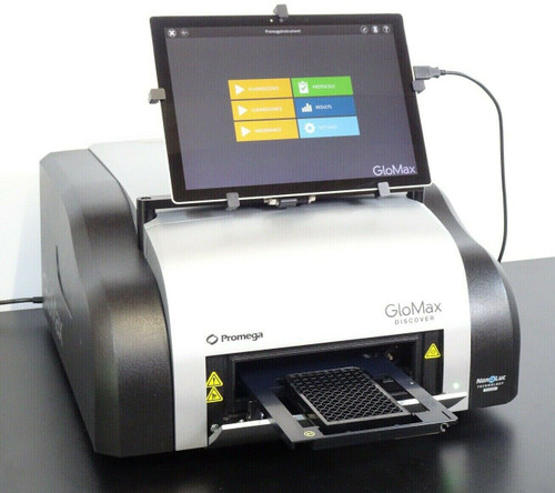 Promega Glomax Discover Microplate Reader Detection System Gm3000 W/ Software