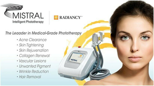 Radiancy Mistral Ipl & Handpieces [Hair Removal, Skin Rejuv & Skin Tightening]