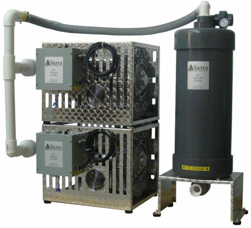 Sierra "Tv-22" Dental Dry-Vac, 4.8 Hp, 12-User, 10-Year Warranty Sierra "Tv-22" Dental Dry-Vac, 4.8 Hp, 12-User, 10-Year Warranty