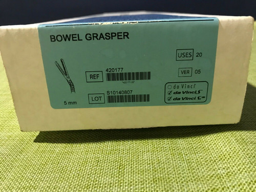 Intuitive Surgical Bowel Grasper 5Mm, Re: 420177 Da Vinci Surgical