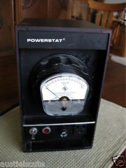 Powerstat Variac Variable Autotransformer N116BK 10A