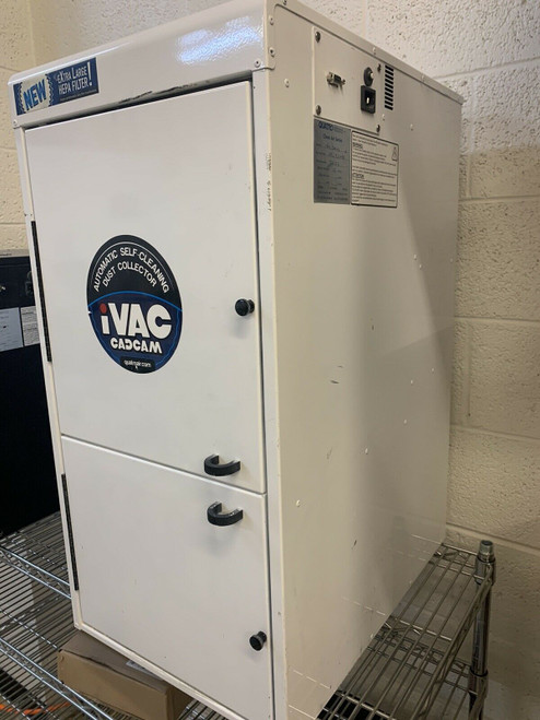 Quatro Ivac 2 Twin Motor Dust Collector With New Hepa Filter & Both Motors