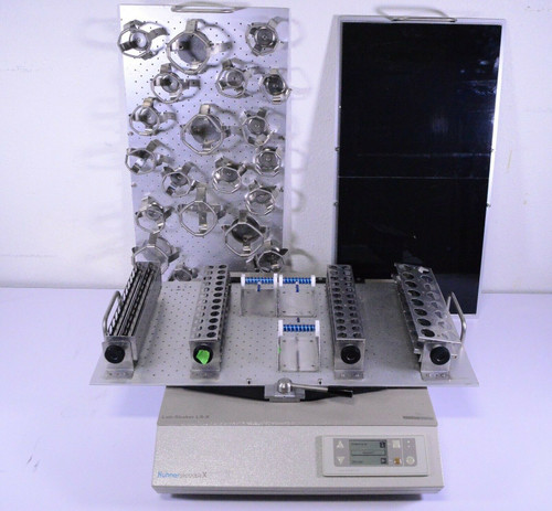 Adolf Kuhner Shaker X Lab-Shaker Ls-X With 3 Platforms Tube Flask Plate 300Rpm