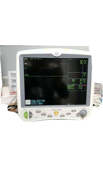 Ge Patient Monitor Dash 5000 Ecg Nibp Spo2 Ibp Co2 Capability