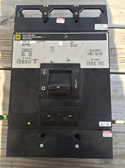 Square D Circuit Breaker 600A 600 Volt MAP36600 Type S2