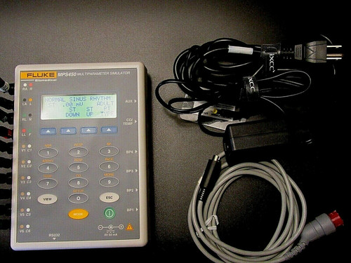 Fluke Mps450 Biomedical Multiparameter Simulator