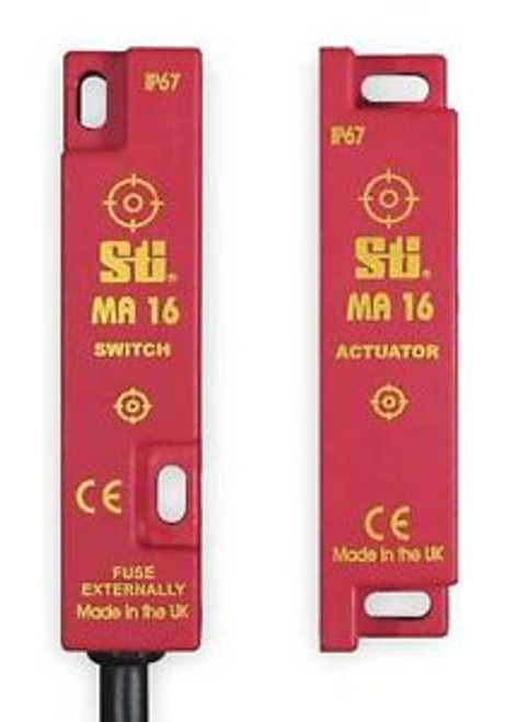 Omron Sti Ma-16Dp20C3 Interlock Switch, 2Nc, Abs