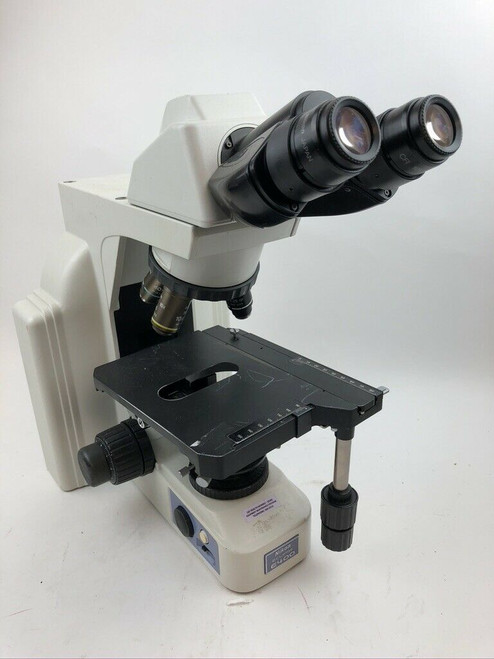 Nikon E400 Eclipse Phase Contrast Microscope With 3 Objectives Eyepieces Viewer