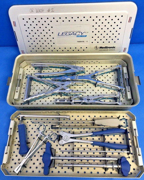 Medtronic Cd Horizon Legacy 6.35Mm Standard Configuration Instrument Set Neuro