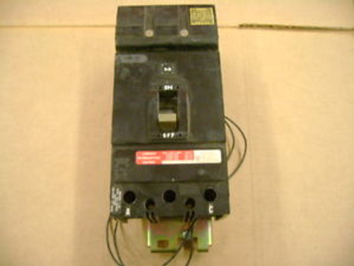 SQUARE D I-LINE CIRCUIT BREAKER CAT KH362251021 225A/600V/3POLE W/SHUNT