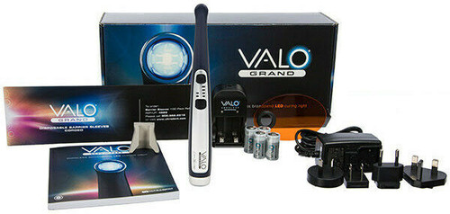 Valo Grand Cordless Midnight Kit. Dental Led Curing Light By Ultradent.