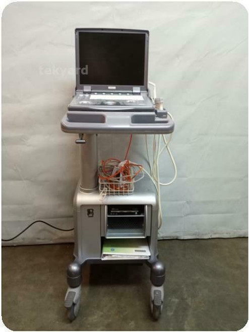 Ge Logiq E Portable Ultrasound System ! (265586)