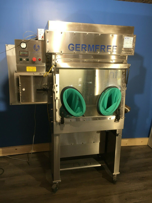 Germfree Lfgi-3Usp Glove Box Fume Hood Isolation Chamber. Certified Thru 9/20