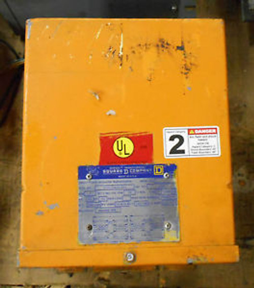 Square D Single Phase Insulated Transformer, 11751-12625-005, 5 kVA, WARRANTY