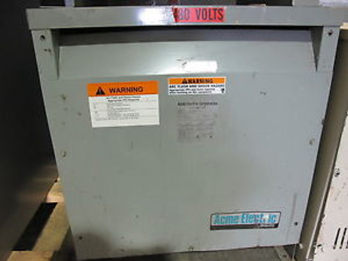 Acme 30 KVA 480 X 120/208 Volt Transformer - A4