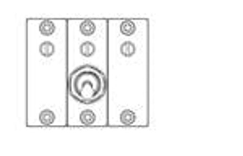 AM3-B0-24-630-10A-C Hydraulic Magnetic Circuit Breaker 30 A 277 VAC 80 VDC 3 Pole  Toggle - 40 C + 85 C