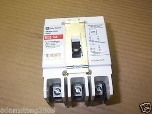 Cutler Hammer GDB GDB3030D 3 Pole 30 amp Circuit Breaker